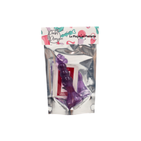 Plug Anal Ventouse Boules Jelly 11 cm Pocket Pleasure 1 dosette lubrifiant